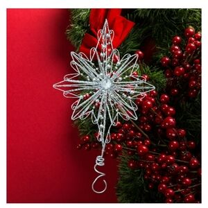 Silver Star Ornament